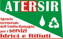 Logo della Agenzia Territorale dell’Emilia-Romagna per i Servizi Idrici e Rifiuti